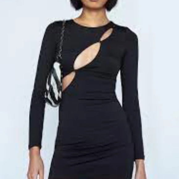 Princess Polly Black Mini * New 6 - Picture 6 of 7